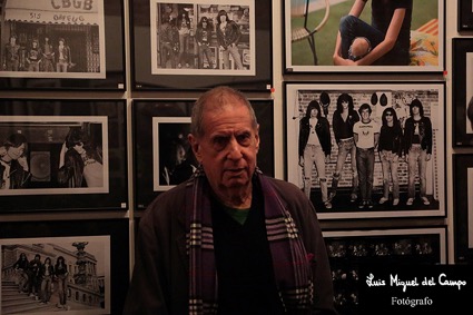 Danny Fields por Luis Miguel del Campo, fotógrafo de rock