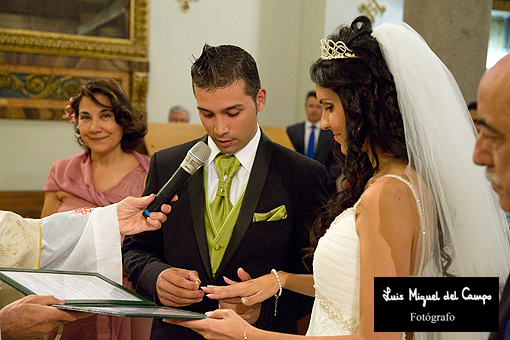 Reportaje de boda religiosa