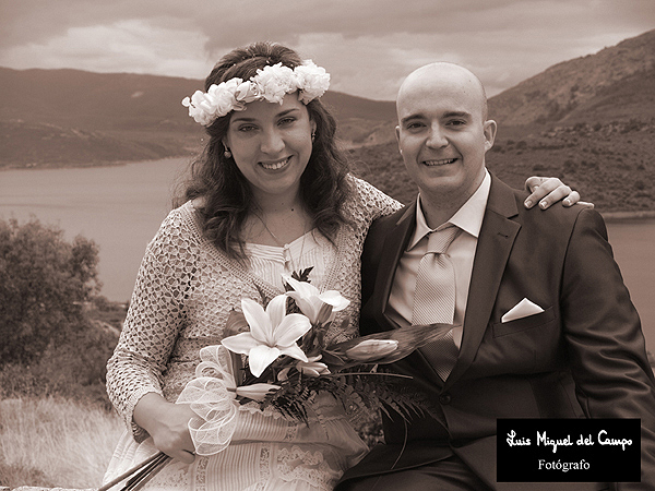 Acabado de uno de mis reportajes de bodas