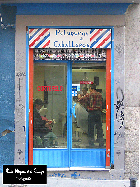 Peluquería por fotógrafo en Madrid