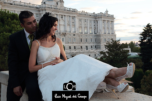 Fotógrafo de boda barato en Madrid