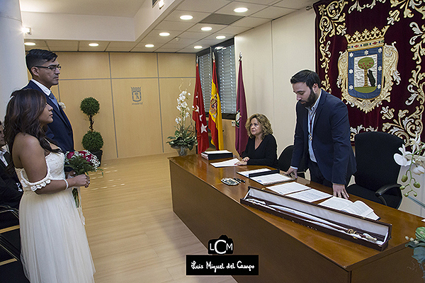 reportaje de boda en ayuntamiento