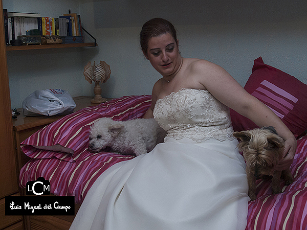 Fotografía en los momentos de espera de las bodas