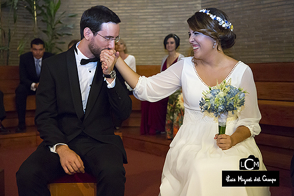 Fotografía natural de boda en Madrid