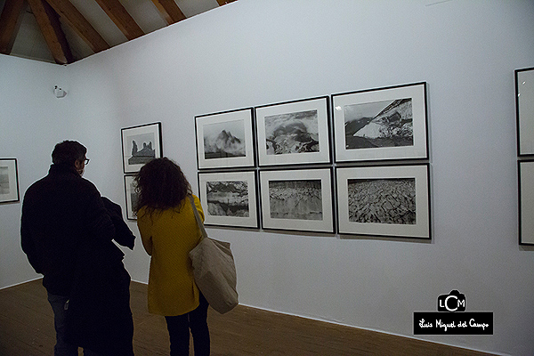 Aspecto de la exposición Antártida negra