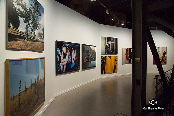 Varias de las fotografías de Carmela García expuestas