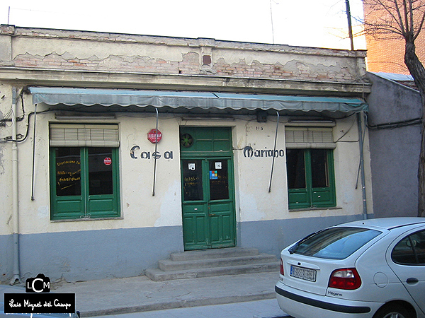 Casa Mariano. Típico bar de barrio