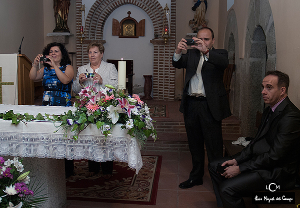 Fotógrafo invisible de bodas