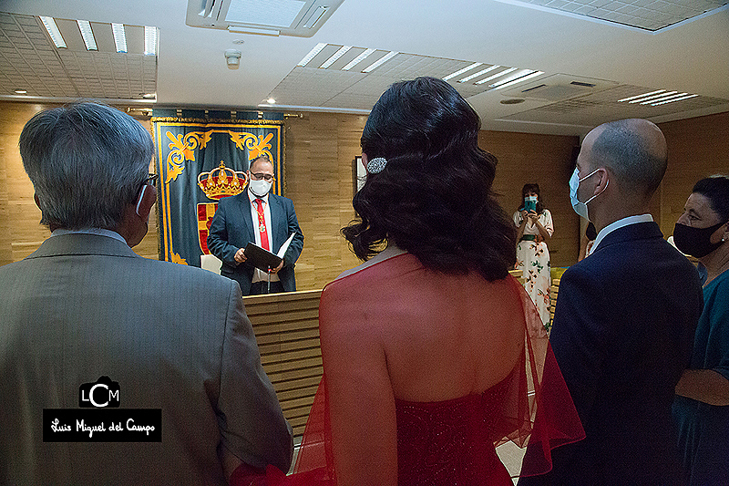 Fotografía de boda pandémica